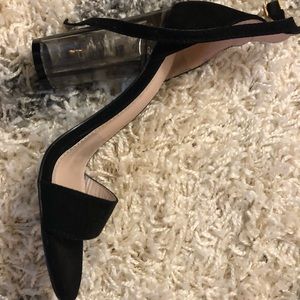 Charlotte Russe Clear Heels